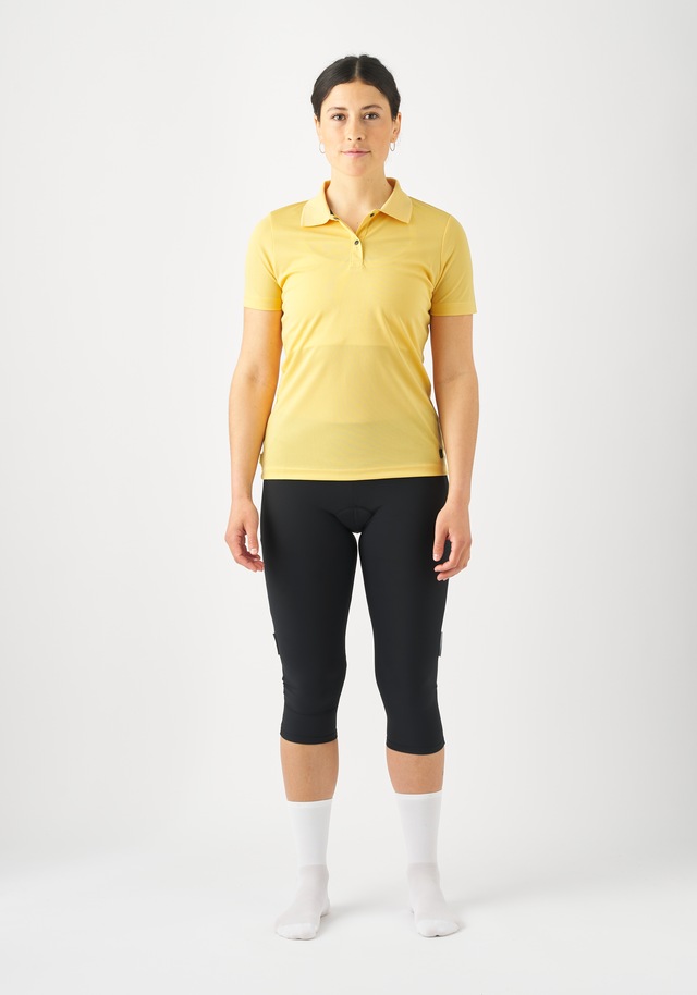Gonso Radtrikot »Essential Poloshirt W« Damen Radshirt, Polo-Shirt mit Spitzkragen, mit Rückentasche