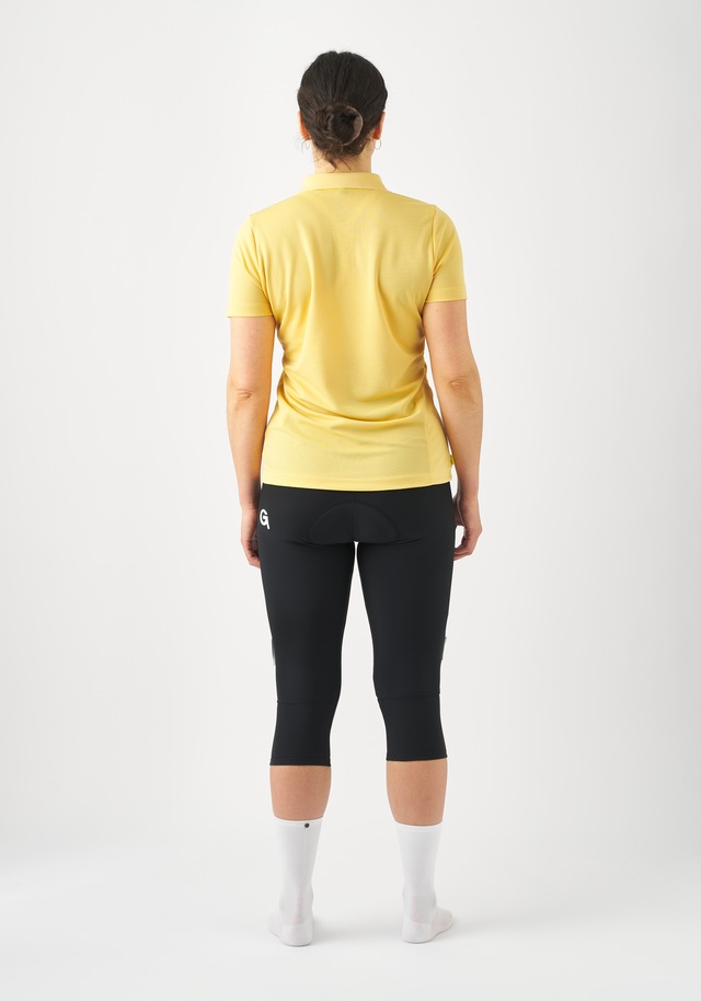Gonso Radtrikot »Essential Poloshirt W« Damen Radshirt, Polo-Shirt mit Spitzkragen, mit Rückentasche