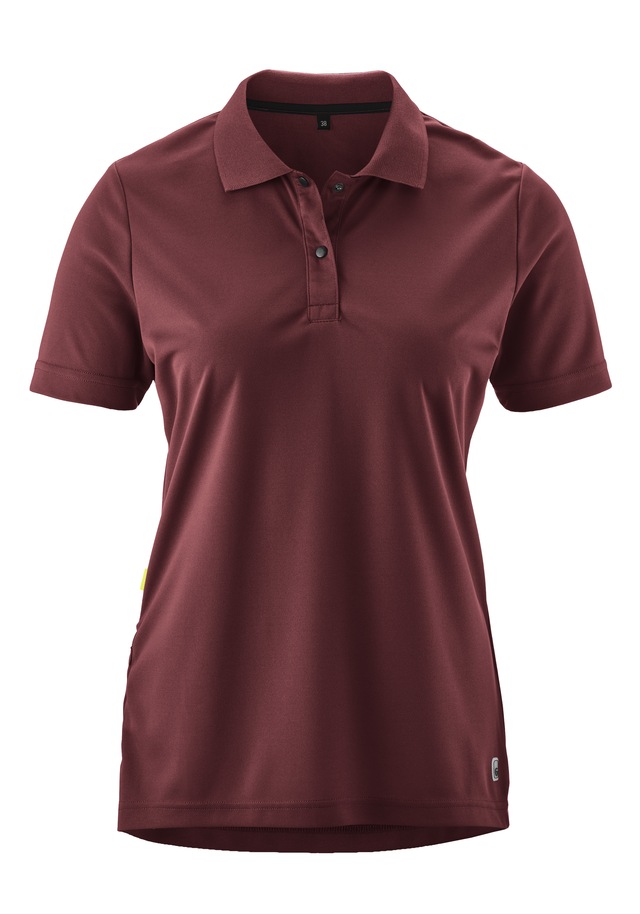 Gonso Radtrikot »Essential Poloshirt W« Damen Radshirt, Polo-Shirt mit Spitzkragen, mit Rückentasche