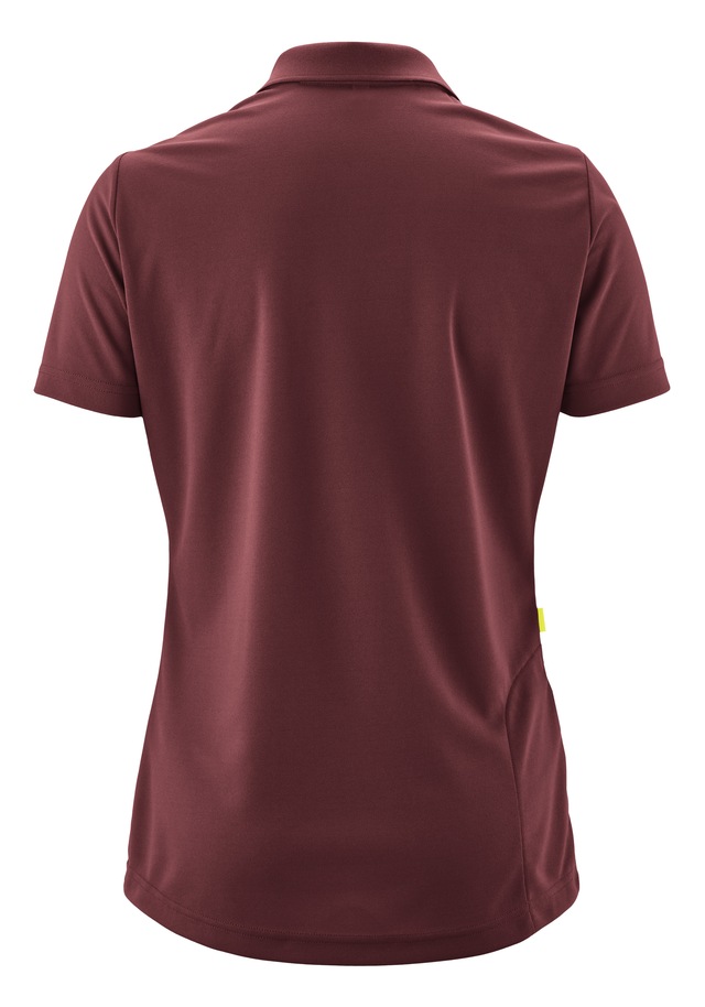 Gonso Radtrikot »Essential Poloshirt W« Damen Radshirt, Polo-Shirt mit Spitzkragen, mit Rückentasche