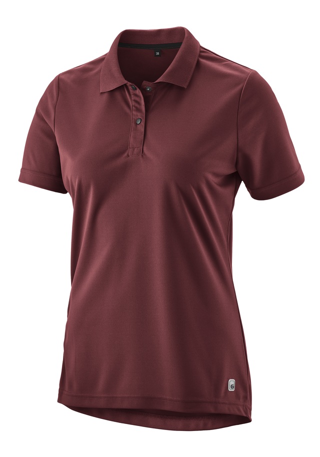 Gonso Radtrikot »Essential Poloshirt W« Damen Radshirt, Polo-Shirt mit Spitzkragen, mit Rückentasche