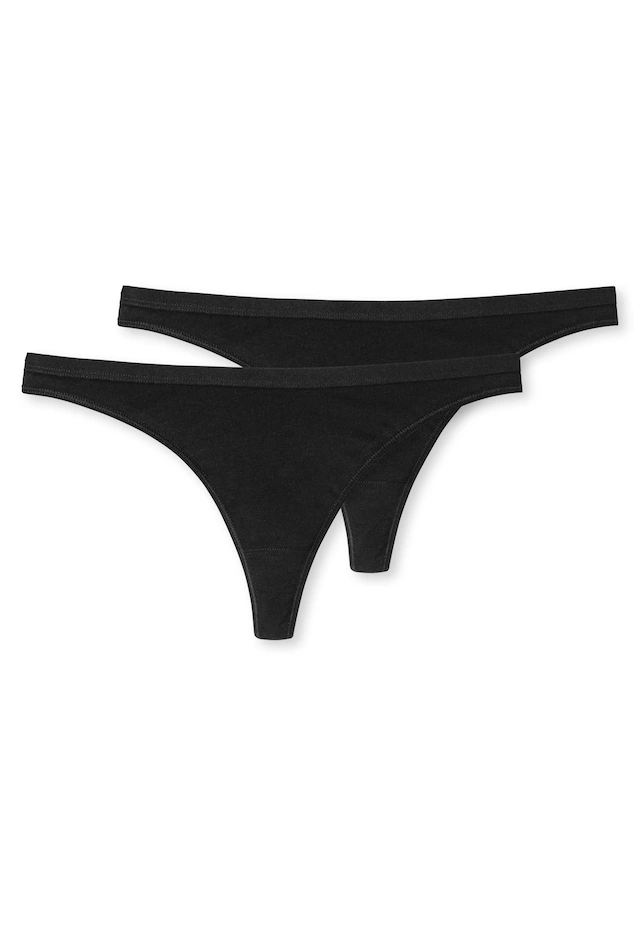 Schiesser T-String »95/5« 2er-Pack, mit besonders flachen Nähten