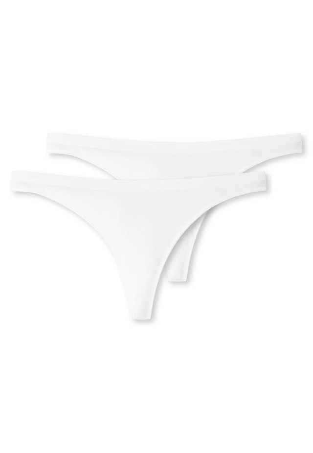 Schiesser T-String »95/5« 2er-Pack, mit besonders flachen Nähten