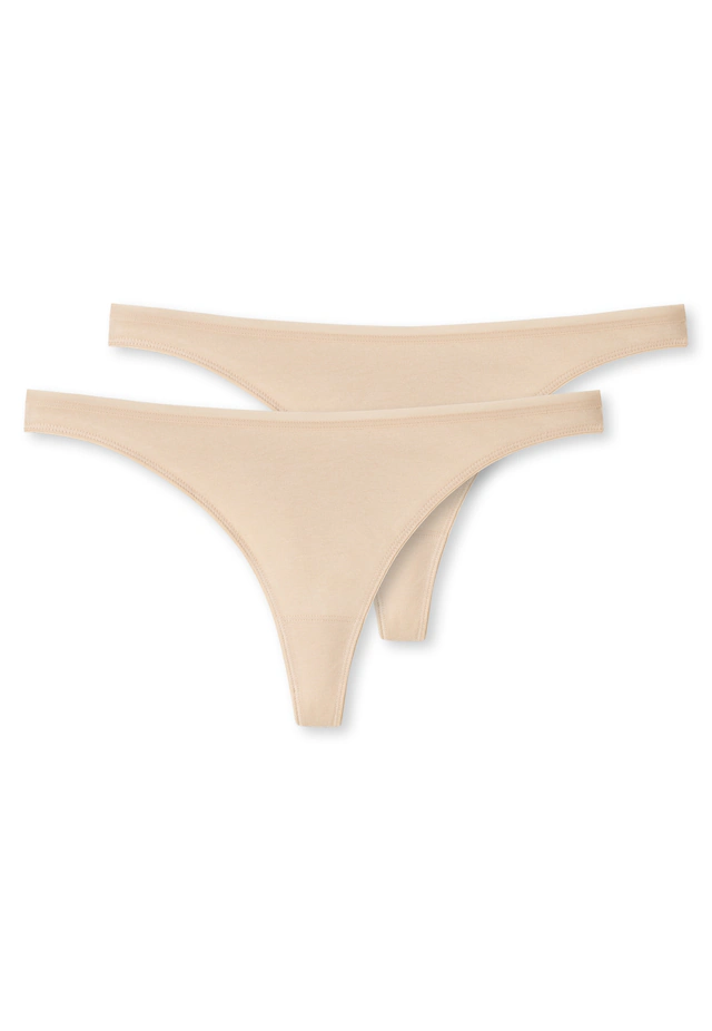 Schiesser T-String »95/5« 2er-Pack, mit besonders flachen Nähten