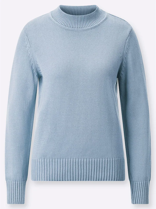 Casual Looks Stehkragenpullover »Pullover«