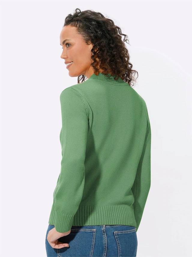 Casual Looks Stehkragenpullover »Pullover«