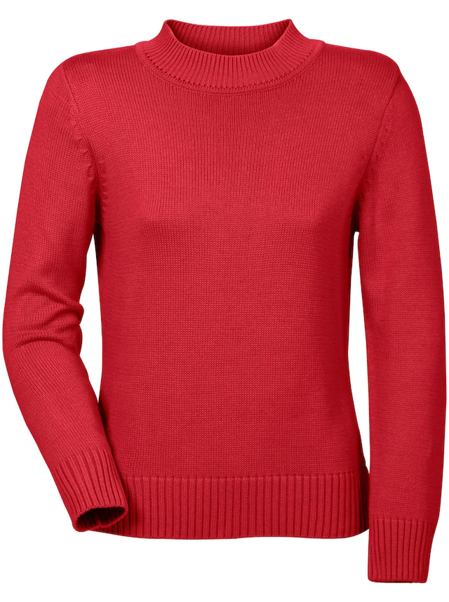 Casual Looks Stehkragenpullover »Pullover«