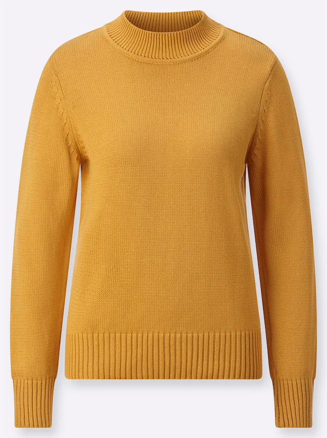 Casual Looks Stehkragenpullover »Pullover«