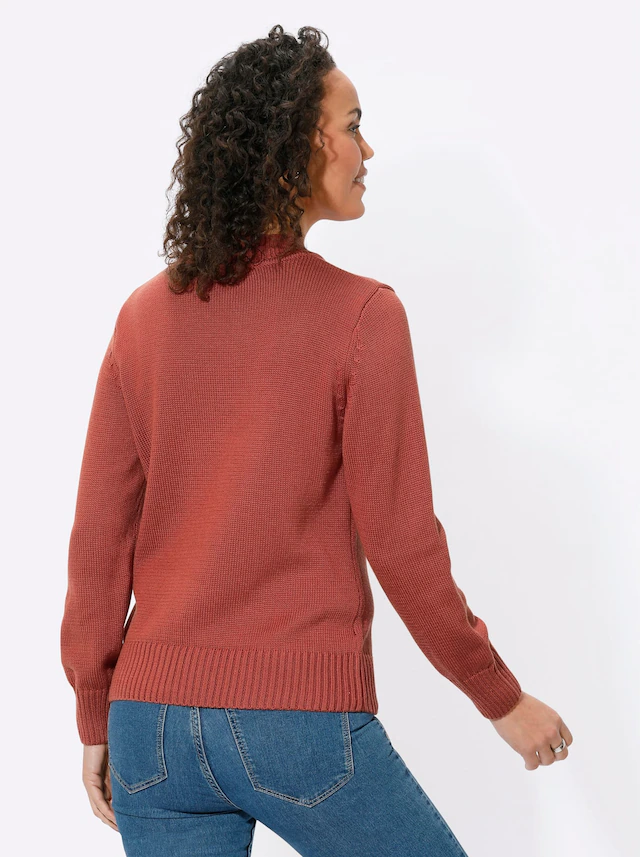Casual Looks Stehkragenpullover »Pullover«