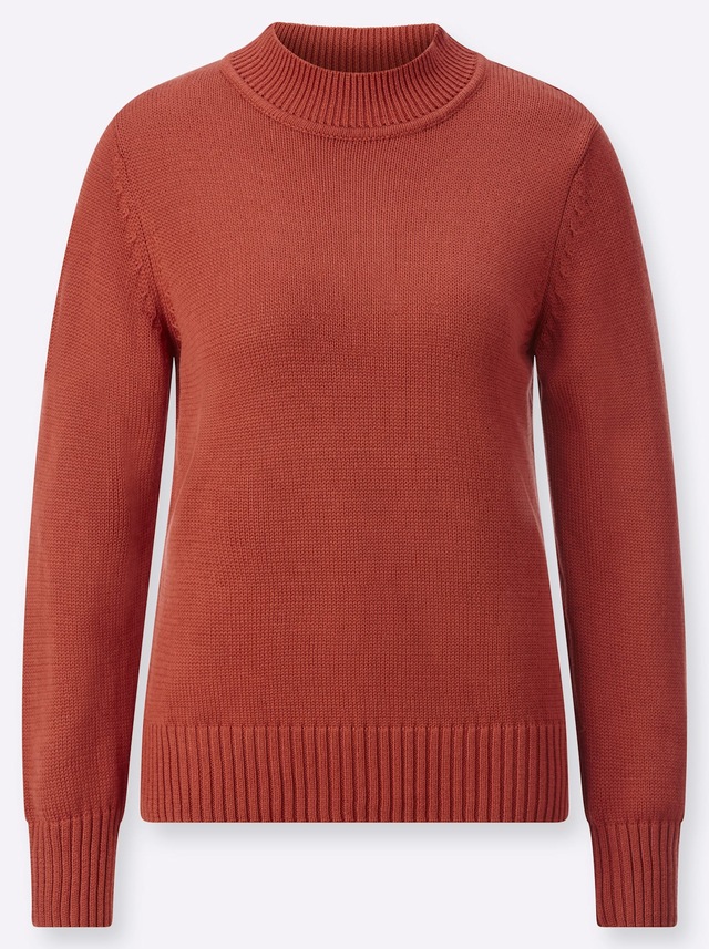 Casual Looks Stehkragenpullover »Pullover«