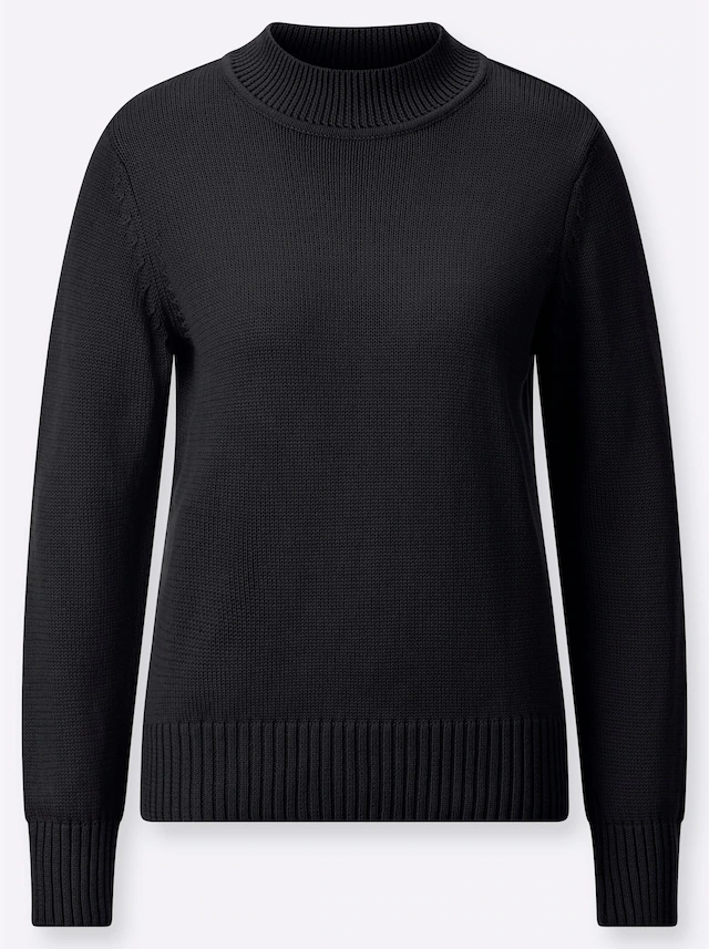 Casual Looks Stehkragenpullover »Pullover«