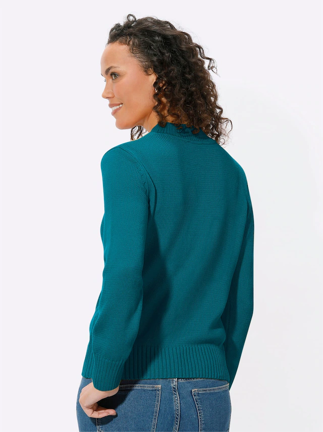 Casual Looks Stehkragenpullover »Pullover«