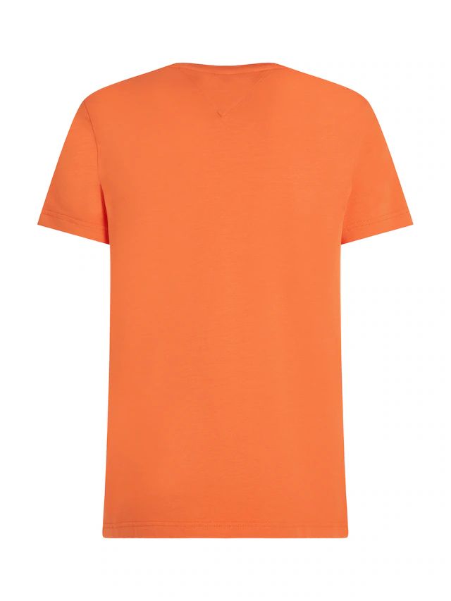 Tommy Hilfiger T-Shirt »STRETCH SLIM FIT« unifarben, casual, slim fit, Baumwollmix, Rundhals