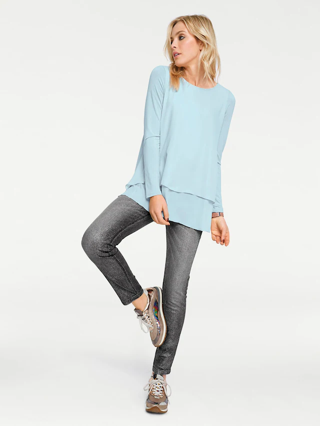 LINEA TESINI by heine Rundhalsshirt »Rundhals-Shirt« 1 Stk.
