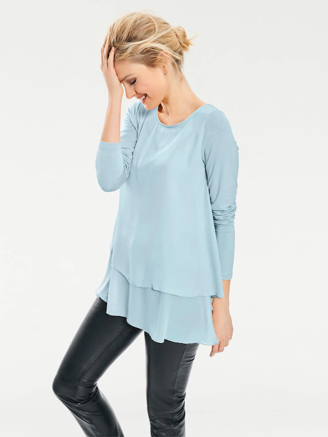 LINEA TESINI by heine Rundhalsshirt »Rundhals-Shirt« 1 Stk.