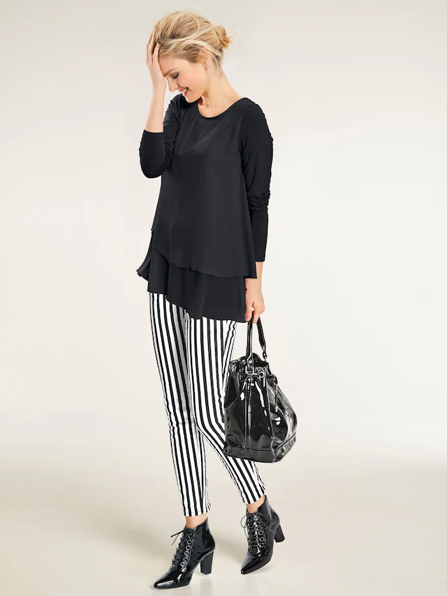 LINEA TESINI by heine Rundhalsshirt »Rundhals-Shirt« 1 Stk.