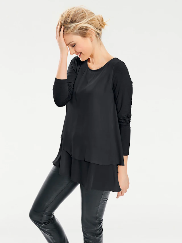 LINEA TESINI by heine Rundhalsshirt »Rundhals-Shirt« 1 Stk.