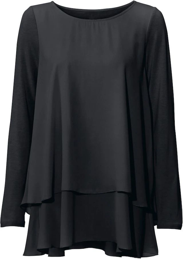 LINEA TESINI by heine Rundhalsshirt »Rundhals-Shirt« 1 Stk.