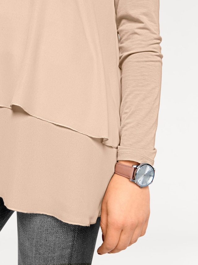 LINEA TESINI by heine Rundhalsshirt »Rundhals-Shirt« 1 Stk.