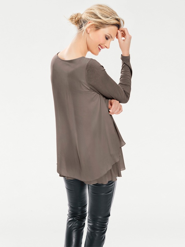 LINEA TESINI by heine Rundhalsshirt »Rundhals-Shirt« 1 Stk.