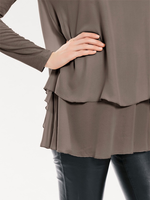 LINEA TESINI by heine Rundhalsshirt »Rundhals-Shirt« 1 Stk.