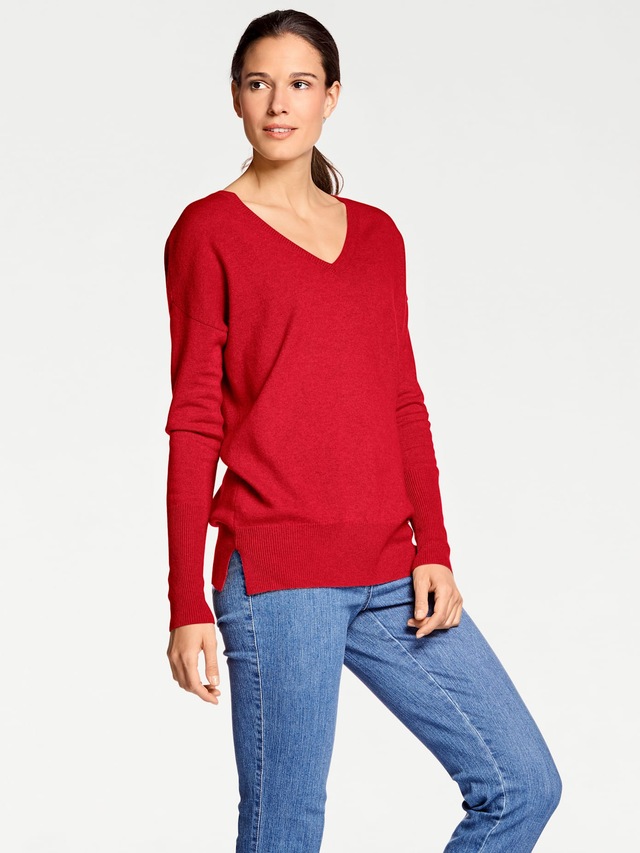 B.C. BEST CONNECTIONS by heine Strickpullover »V-Pullover«