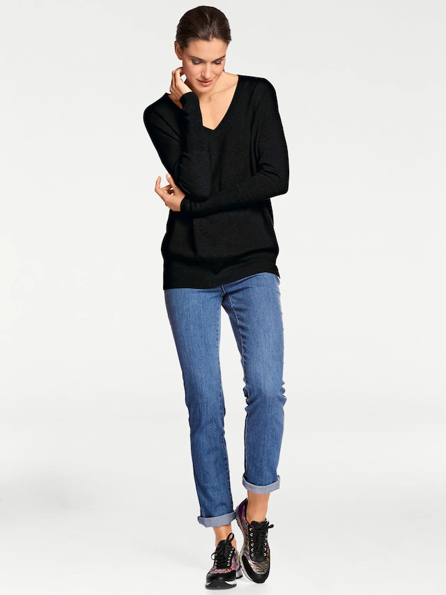 B.C. BEST CONNECTIONS by heine Strickpullover »V-Pullover«