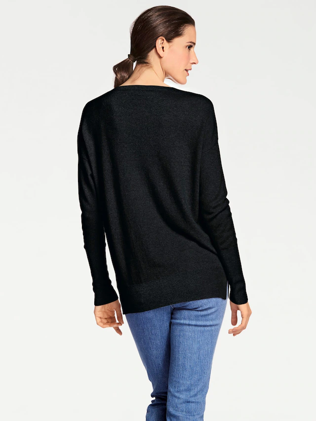 B.C. BEST CONNECTIONS by heine Strickpullover »V-Pullover«