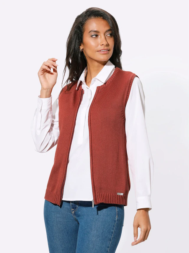 Casual Looks Strickweste