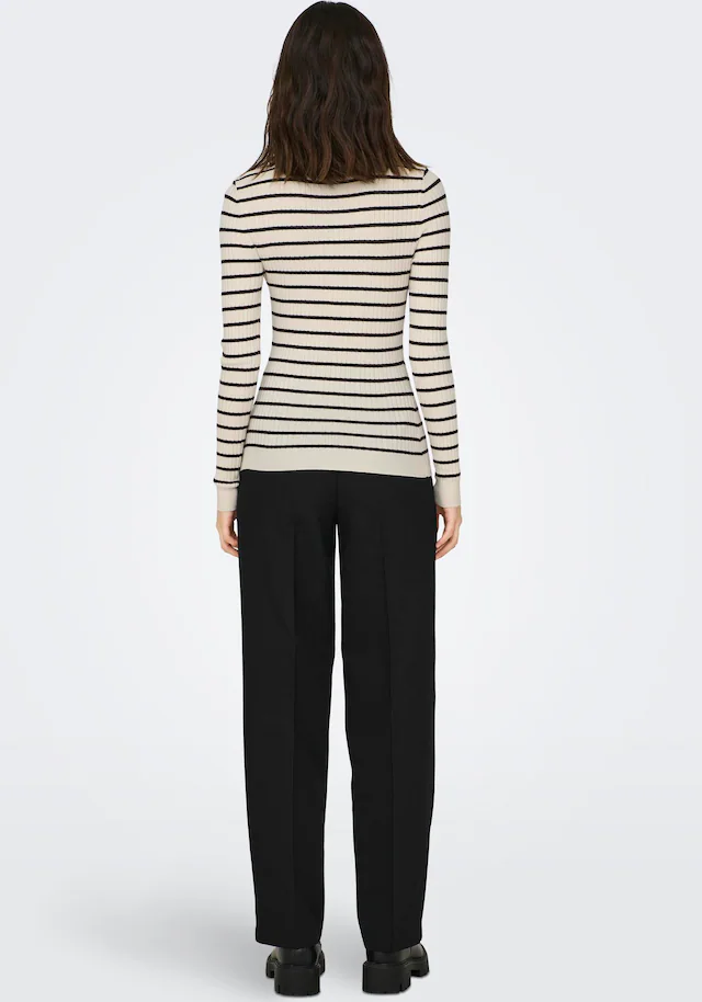 ONLY »ONLKAROL L/S ROLLNECK PULLOVER KNT NOOS« Viskosemischung