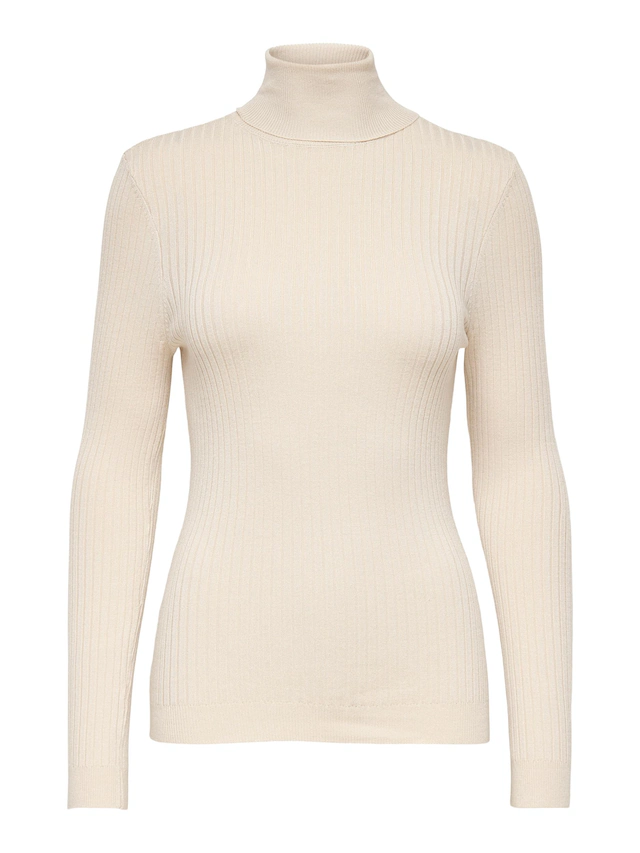 ONLY »ONLKAROL L/S ROLLNECK PULLOVER KNT NOOS« Viskosemischung