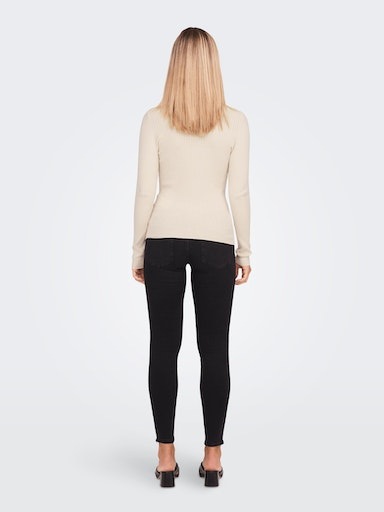 ONLY »ONLKAROL L/S ROLLNECK PULLOVER KNT NOOS« Viskosemischung