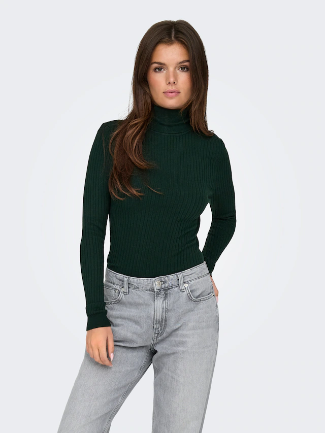 ONLY »ONLKAROL L/S ROLLNECK PULLOVER KNT NOOS« Viskosemischung