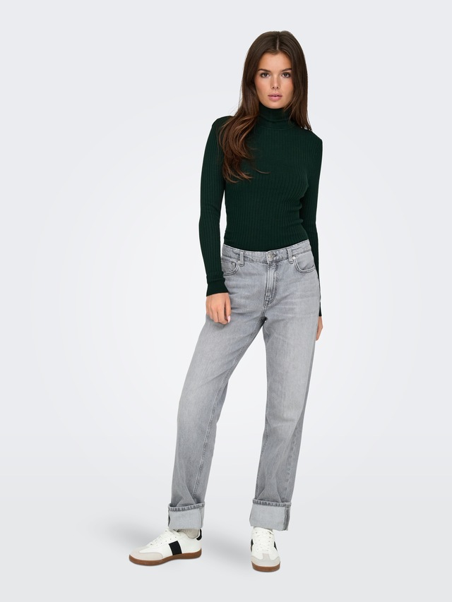 ONLY »ONLKAROL L/S ROLLNECK PULLOVER KNT NOOS« Viskosemischung
