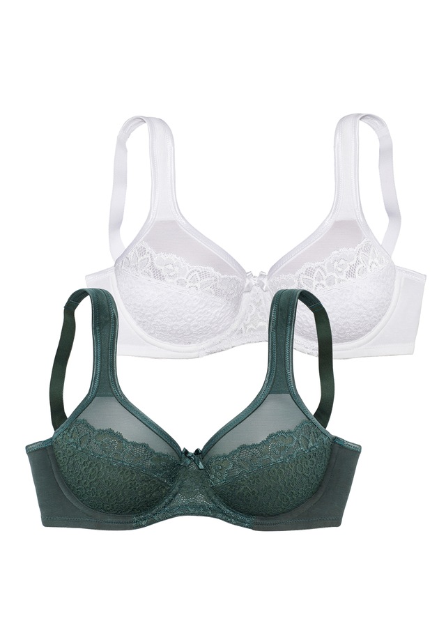 petite fleur by Lascana Minimizer-BH Packung, im attraktiven Doppelpack