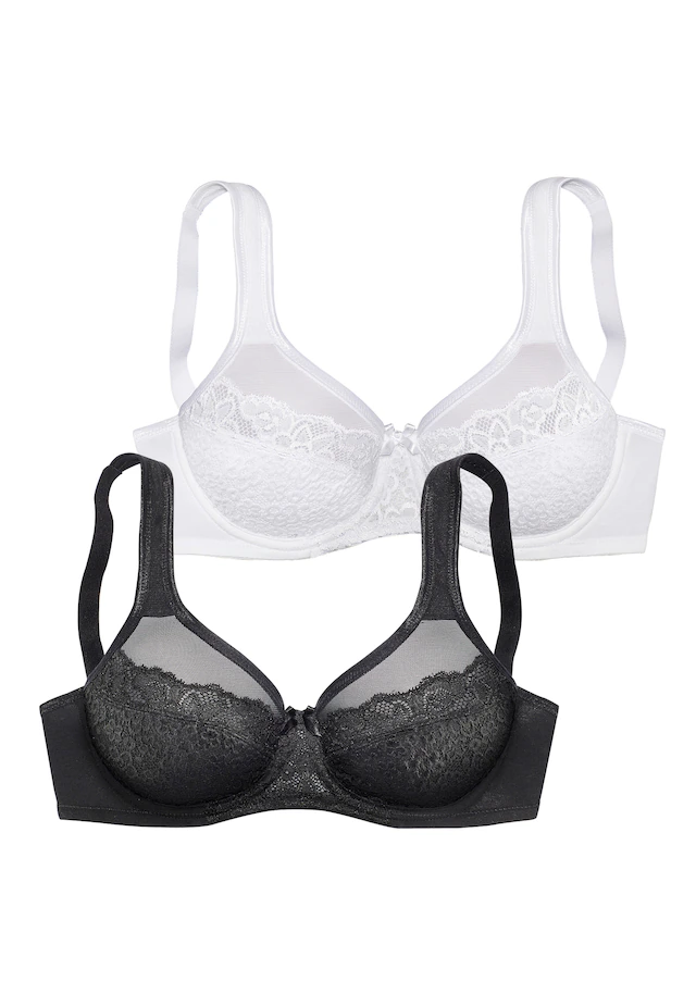 petite fleur by Lascana Minimizer-BH Packung, im attraktiven Doppelpack