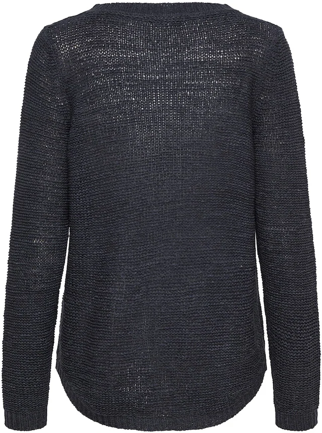 ONLY Strickpullover »ONLGEENA XO L/S PULLOVER KNT NOOS« Materialmix, regular fit