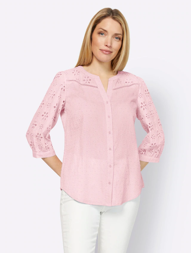 LINEA TESINI by heine Spitzenbluse