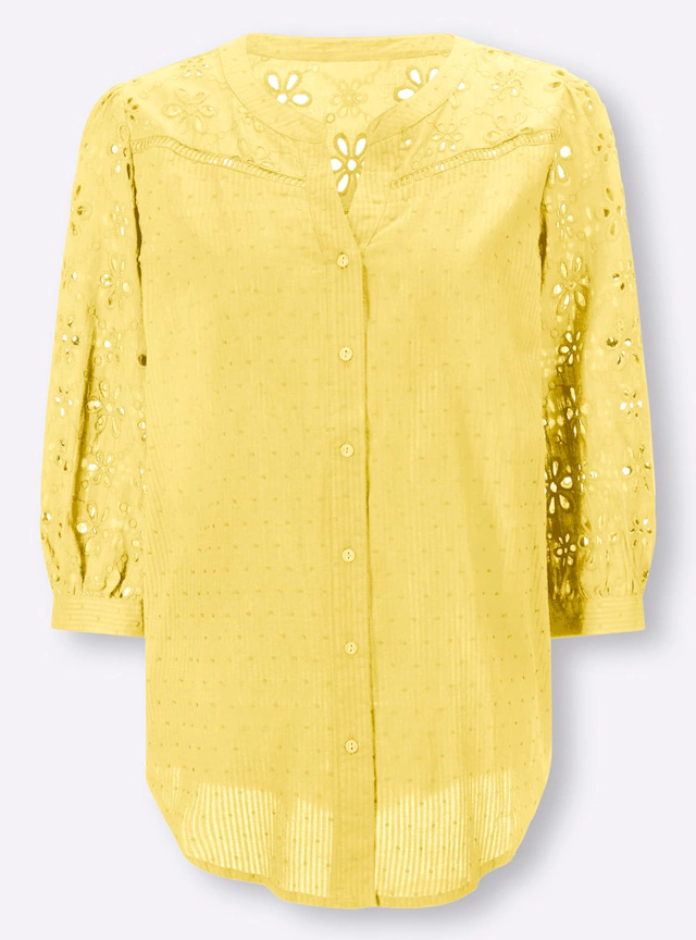 LINEA TESINI by heine Spitzenbluse