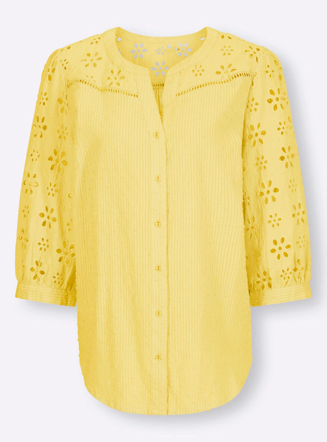 LINEA TESINI by heine Spitzenbluse