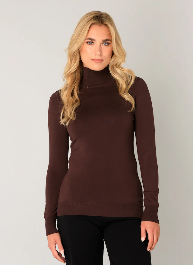 Base Level Rollkragenpullover »Yuen« mit Viskose