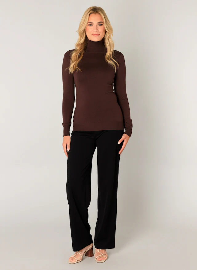 Base Level Rollkragenpullover »Yuen« mit Viskose