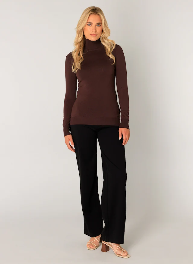 Base Level Rollkragenpullover »Yuen« mit Viskose