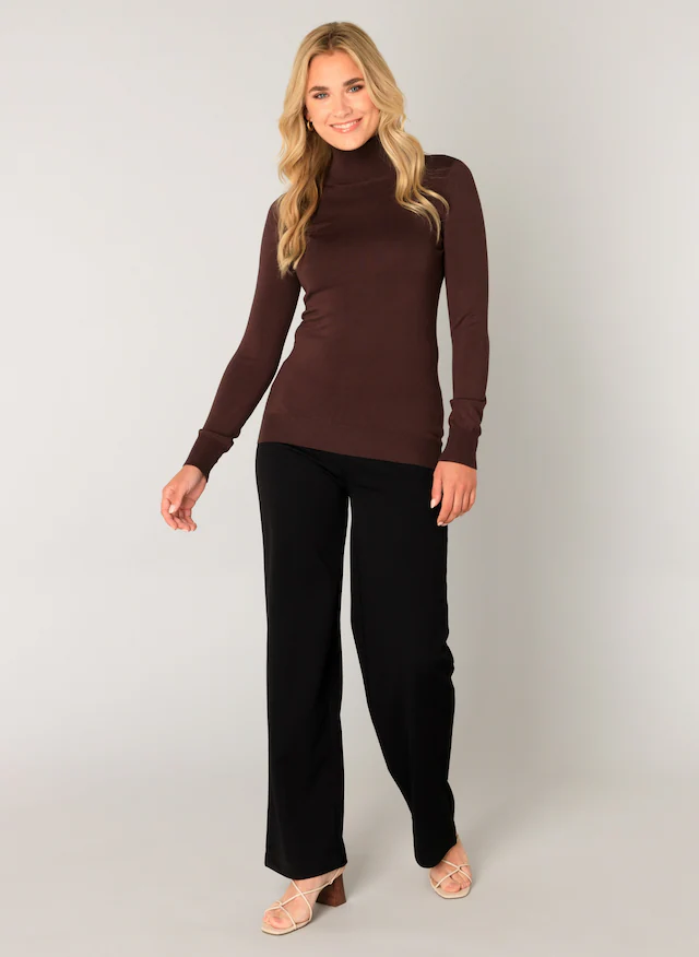 Base Level Rollkragenpullover »Yuen« mit Viskose
