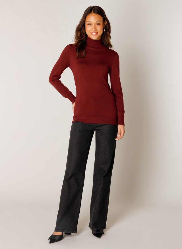Base Level Rollkragenpullover »Yuen« mit Viskose
