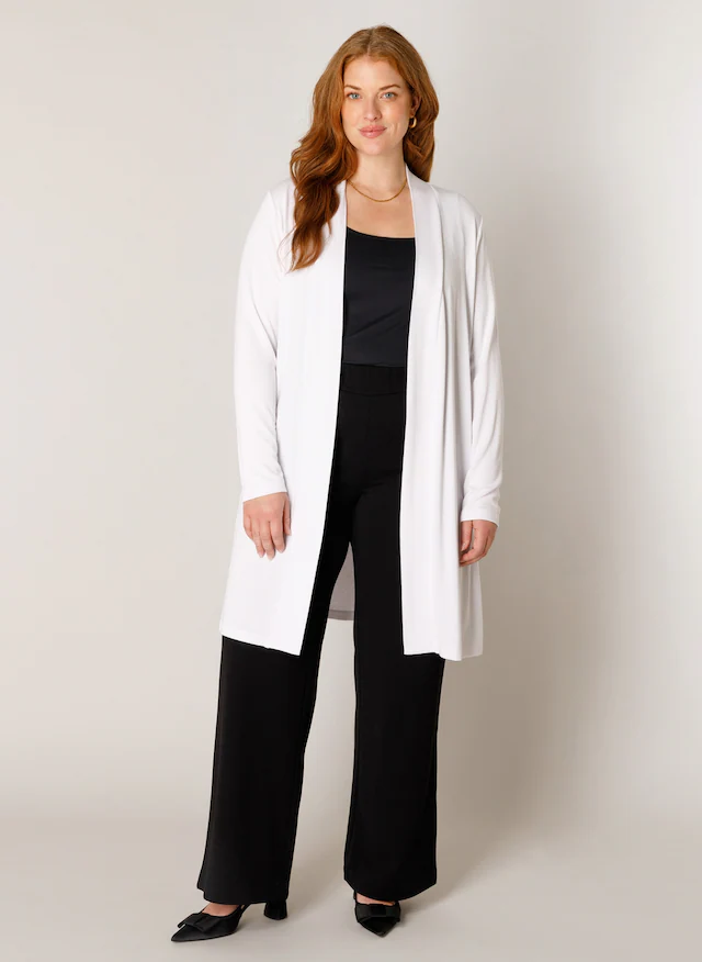 Base Level Curvy Longstrickjacke »Ayla Long« Große Größen