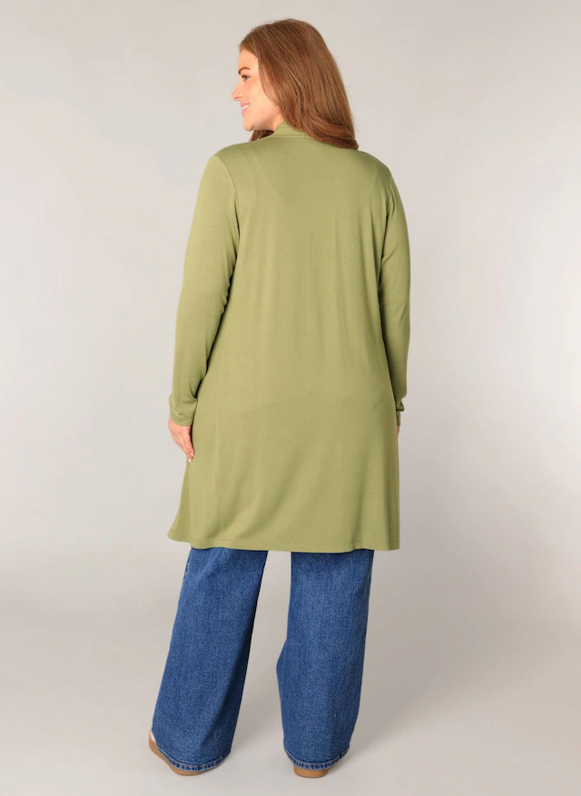 Base Level Curvy Longstrickjacke »Ayla Long« Große Größen