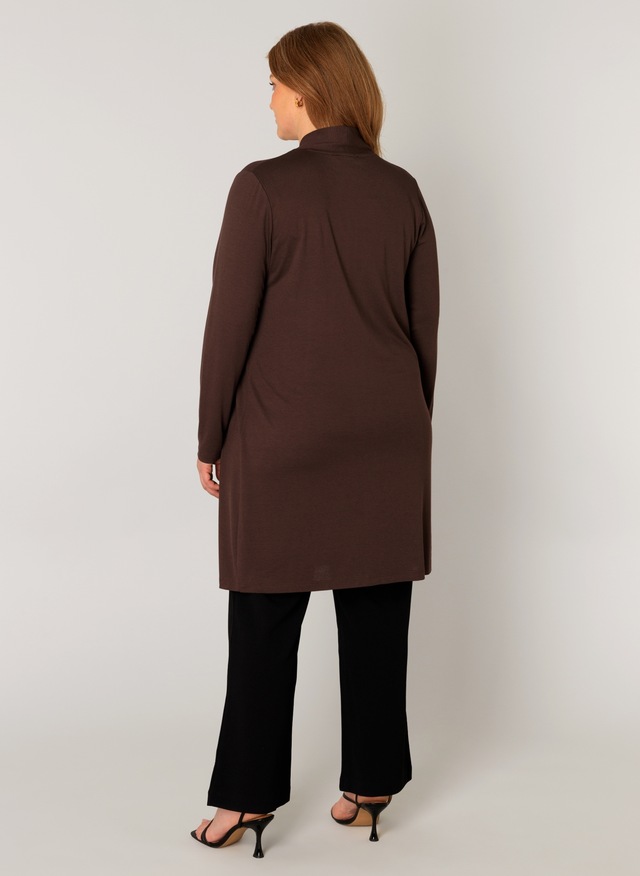 Base Level Curvy Longstrickjacke »Ayla Long« Große Größen