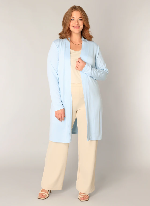 Base Level Curvy Longstrickjacke »Ayla Long« Große Größen