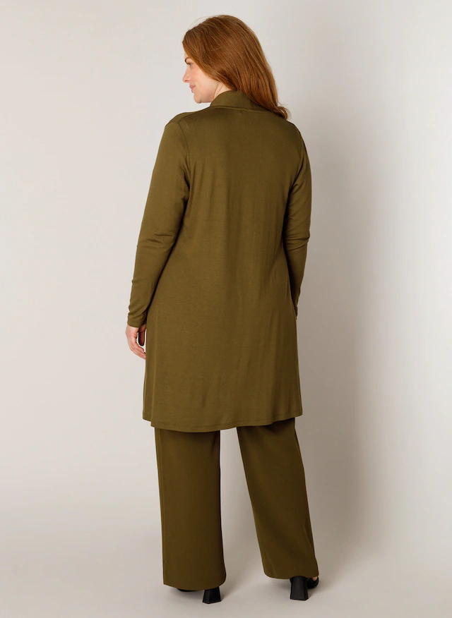 Base Level Curvy Longstrickjacke »Ayla Long« Große Größen